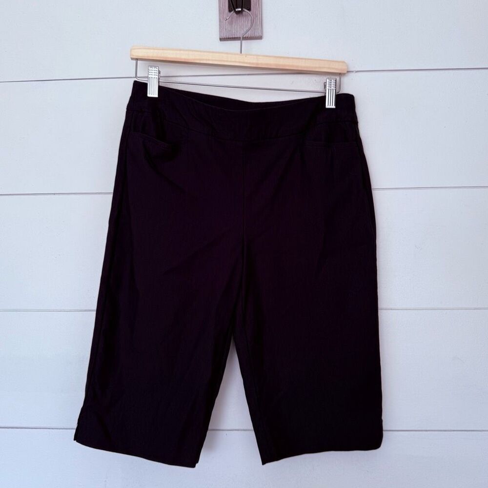 Chico’s Women’s 4 Navy Blue Bermuda Shorts